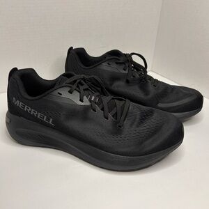 Men's Merrell Morphlite Triple Black Athletic Shoes-Size‎ 12